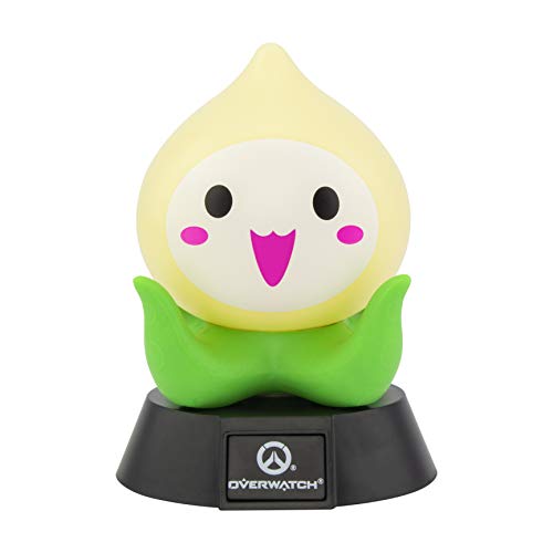 Paladone Overwatch Pachimari Icon Light | Lámpara coleccionable Lucio | Ideal para dormitorios de niños, oficina y hogar | Pop Culture Gaming Merchandise, Crema