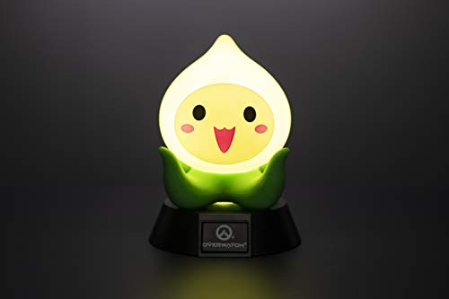 Paladone Overwatch Pachimari Icon Light | Lámpara coleccionable Lucio | Ideal para dormitorios de niños, oficina y hogar | Pop Culture Gaming Merchandise, Crema
