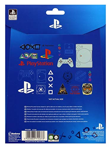 Paladone Playstation Pegatinas para portátil, Vinilo, Multicolor, 1 x 21 x 15 cm , color/modelo surtido