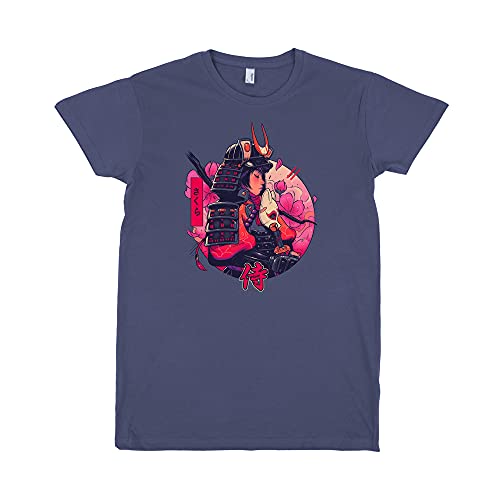 Pampling Camiseta Cherry Samurai (Talla XXL) - Samurai - 100% Algodón - Serigrafía