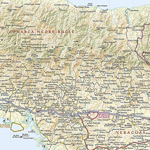 Panama: Travel Maps International Adventure Map: NG.AM3101 [Idioma Inglés]