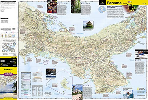 Panama: Travel Maps International Adventure Map: NG.AM3101 [Idioma Inglés]