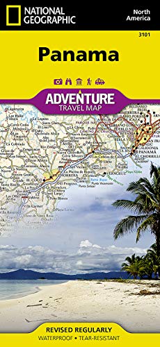 Panama: Travel Maps International Adventure Map: NG.AM3101 [Idioma Inglés]