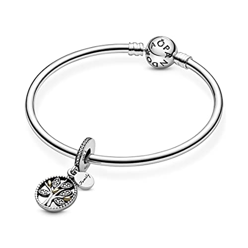 PANDORA Accesorios Mujer Oro Vermeil circón Talla Baguette
