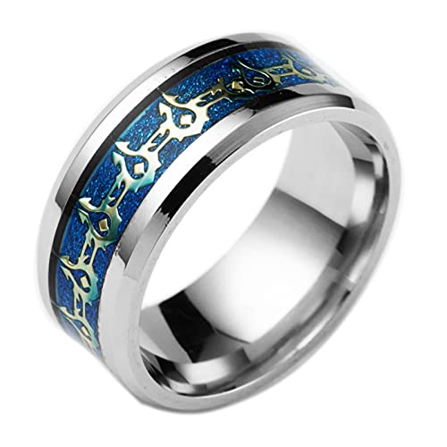 PangTuZiYin 2021 Anillo de la Horda Joyería de Acero Inoxidable Película Caliente Anillos de World of Warcraft