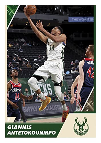 Panini NBA 2021-22 - Lote de 10 fundas para Stickers, 004191KBF10