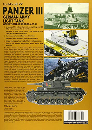 Panzer III: German Army Light Tank: Operation Barbarossa 1941 (Tank Craft)