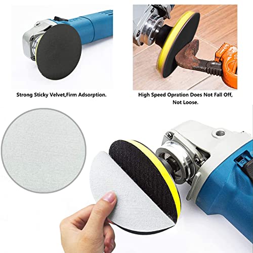 Papel De Lija Redondo 30pcs Lijadora Excéntrica Juego De Papel De Lija Hojas De Lija Discos De Lijado Grano 400600800 1200 1500 Grano 2000 Para Madera Metal Color Plástico Lijadora Orbital Sin Agujero