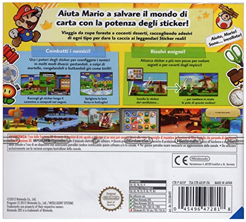 Paper Mario: Sticker Star - Nintendo Selects [Importación Italiana]