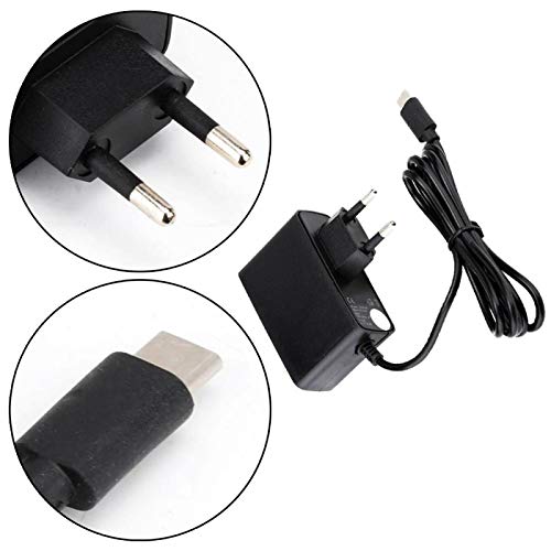 para Nintendo Switch Adaptador de Corriente Corriente Constante y Voltaje DC 5V/2.4A Cargador 50/60Hz, Material ABS(EU 100-240V)