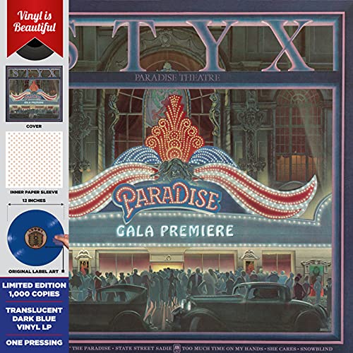 Paradise Theater - LP 30cm Bleu [Vinilo]