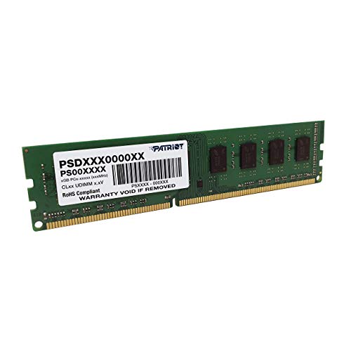 Patriot Memory Serie Signature Memoria RAM DDR3 1600 MHz PC3-12800 8GB (1x8GB) C11 - PSD38G16002