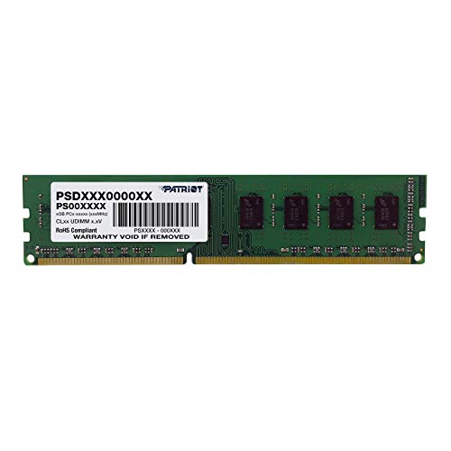 Patriot Memory Serie Signature Memoria RAM DDR3 1600 MHz PC3-12800 8GB (1x8GB) C11 - PSD38G16002