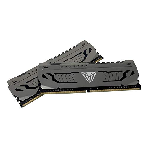 Patriot Memory Viper Steel DDR4 3200 16GB (2x8GB) CL16 Kit de Memoria RAM Alto Rendimiento Gris
