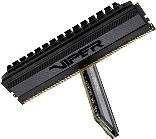 Patriot Viper 4 Blackout Series DDR4 32GB (2 x 16GB) 3600MHz Módulo de Memoria Alto Rendimiento - PVB432G600C8K