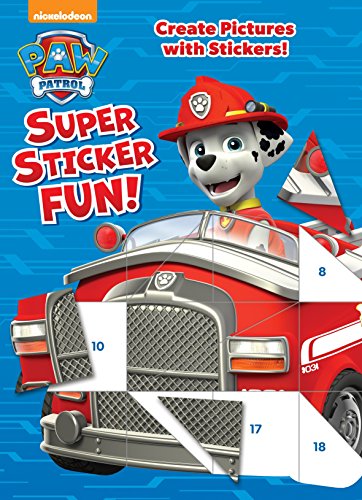 PAW PATROL SUPER STICKER FUN ( [Idioma Inglés]
