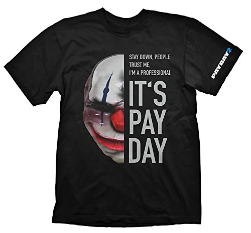 Payday 2 T-Shirt Chains Mask, Medium (Electronic Games) [Importación Inglesa]