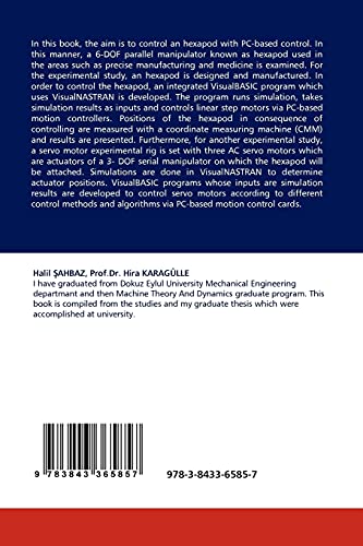 PC-Based Control of Hexapod: Micro-Positioning Robot Design, Prototype Building, PC Based Control