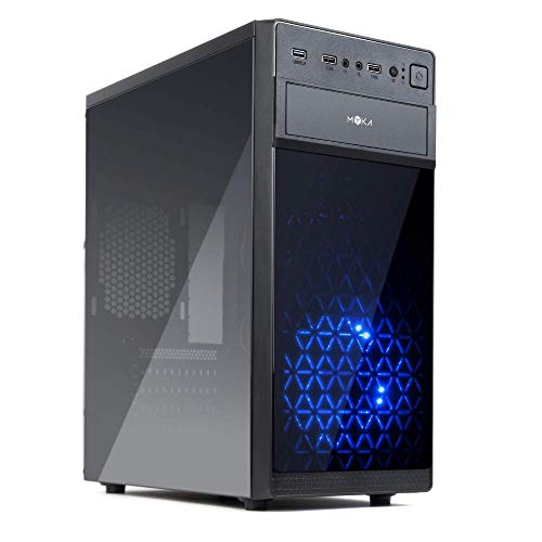 PC de sobremesa Gaming Intel I7 8th Gen SIX CORE i7-8700 de 3,2 a 4,6 GHz MB H310M HDMI DVI RAM 8 GB DDR4 HD SSD 480 GB gráfica UHD 4 K WIFI 300 MB case USB 3.0 licencia Windows 10 PRO MYKA CG-P0303 .
