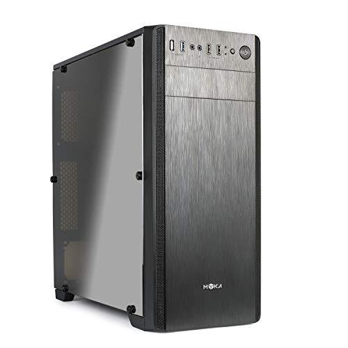 PC Desktop INTEL I5 SIX CORE 8th gen Up To TURBO 4.0GHZ Windows 10 PRO 64 BIT ORIGINAL CASE ATX USB 3.0 PSU 500W RAM 8GB DDR4 SSD 240GB Tarjeta vídeo UHD 4K Salidas HDMI DVI VGA WIFI 300MB DVD RW LG