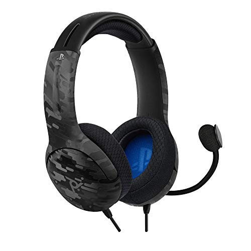 PDP LVL40 Stereo Headset PS4 Camo Negro