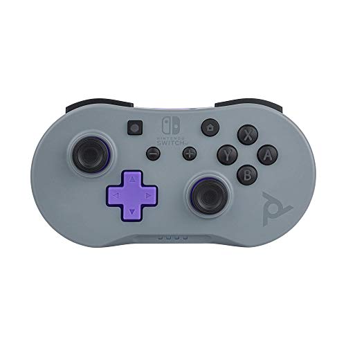 PDP Mando Wireless Con Licencia Oficial Nintendo Switch, Pequeño, Gris