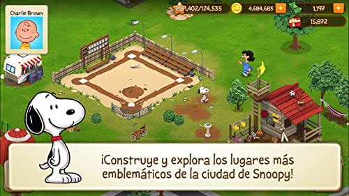 Peanuts: Construye la Ciudad de Snoopy Simulador