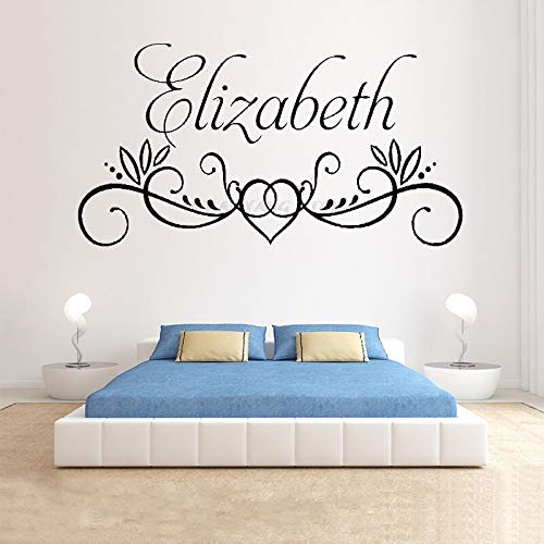 Pegatinas de pared con nombre pegatinas de pared para niños de jardín de infantes pegatinas de decoración del hogar pegatinas de pared con nombre pegatinas de dormitorio A9 57x30cm