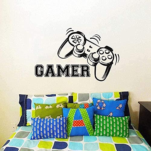 Pegatinas de pared para videojuegos, juego de videojuegos, juego de videojuegos, vinilo para pared, mural para casa, oficina, tienda, decoración de videojuegos, 30 x 47 cm