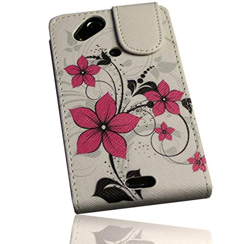 PeKa Internethandel Diseño Flip Style Funda – Diseño No. 5 – Cover Case – Carcasa para Sony Ericsson Xperia X12 – ARC – ARC S