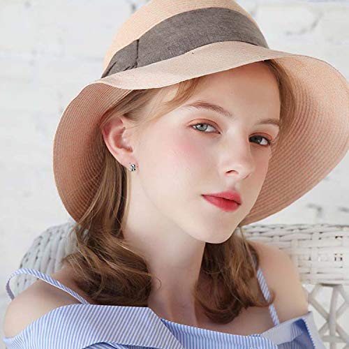 Pendientes de aro de plata de ley 925 con Panda, 10 mm de diámetro Pendientes Panda para Mujeres y Niñas Pendientes hipoalergénicos Niña con caja de regalo