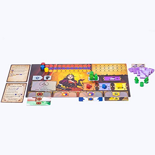 Pendulum Board Game - A Worker Placement, Time-Optimization Stonemaier Games for 1-5 Players, Ages 14+