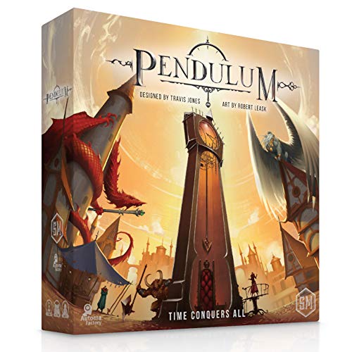Pendulum Board Game - A Worker Placement, Time-Optimization Stonemaier Games for 1-5 Players, Ages 14+