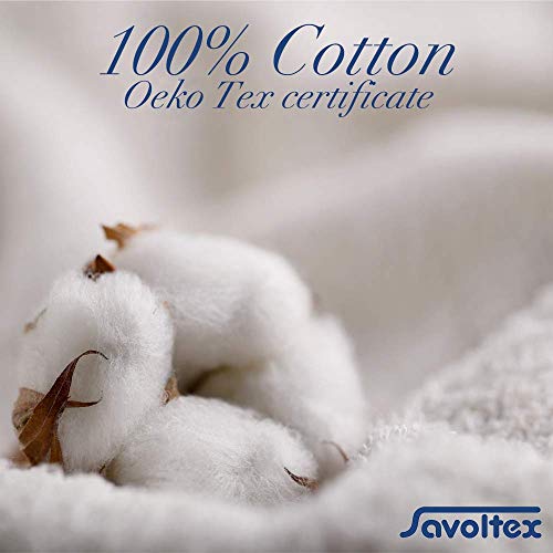 PENSIERI DELICATI Juego de Cama Individual MAX 100% algodón,120x200 Que Incluye sábana Bajera Debajo, sábana Bajera Encima de eso y 1 Funda de Almohada, Made in Italy, Gatitos Beige