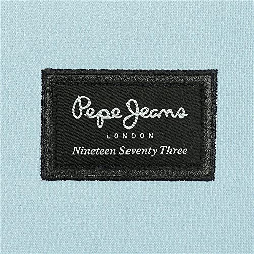 Pepe Jeans Aris Estuche Triple Azul 22x12x5 cms Poliéster
