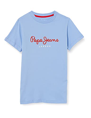Pepe Jeans Art PB501228 Camiseta, Azul (Bay 524), 8 años para Niños