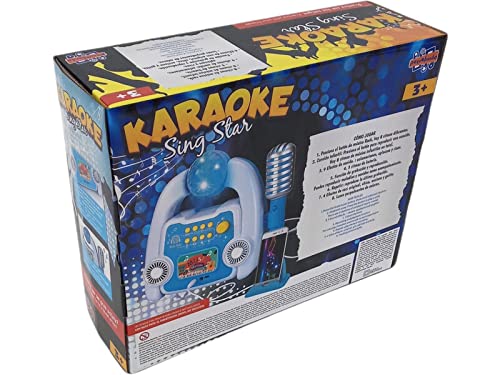 PEQUEBANDA Karaoke Singstar con Microfono y Conexión a Móvil