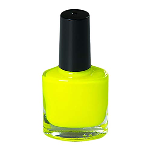 Perfeclan Pintura Flotador Fluorescente para reparación DIY Bobbers de Pesca Polo boya indicador de Golpe de Cola Visualable - Amarillo