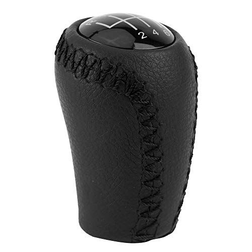 Perilla de cambio de marcha - Resistencia a la corrosión de cuero Compatible Duradero con Mzd4 3 BK BL/5 CR CW/6 II G-H 05-14