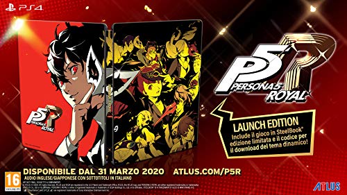 Persona 5 Royal Launch Edition - Day-One Limited - PlayStation 4 [Importación italiana]