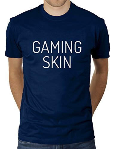 Personal Gaming Skin – Camiseta para hombre de KaterLikoli azul marino S