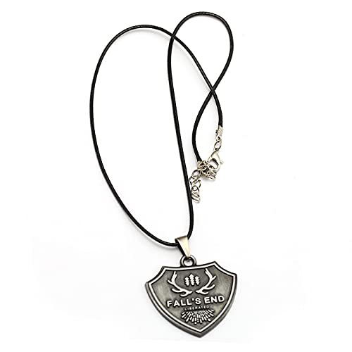 Personalidad Juego Creativo Collar De Joyería Periférica Far Cry 5 Collar Far Cry Town Logo Collar Con Colgante De Cuerda Negra Joyas Accesorios Para Hombres