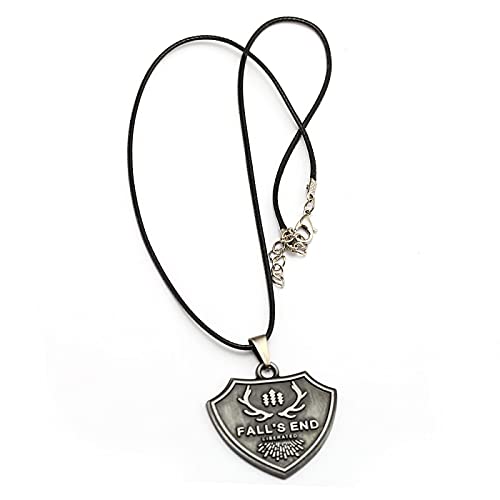 Personalidad Juego Creativo Collar De Joyería Periférica Far Cry 5 Collar Far Cry Town Logo Collar Con Colgante De Cuerda Negra Joyas Accesorios Para Hombres