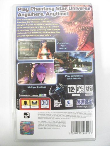 Phantasy Star Portable (PSP) [Importación inglesa]