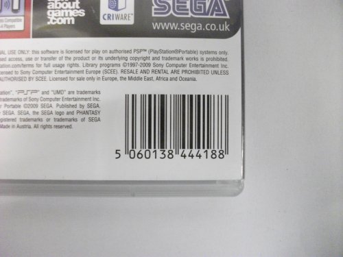 Phantasy Star Portable (PSP) [Importación inglesa]