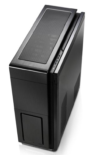 Phanteks Enthoo Primo Ultimate - Caja de Ordenador de sobremesa (Altavoces incorporados, 5 Compartimentos Frontales y 6 internos, 4 x USB), Negro