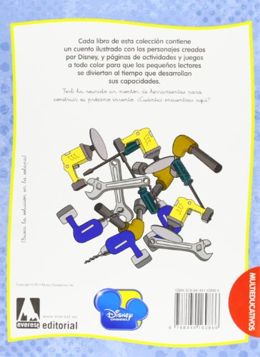 Phineas y Ferb. Libro con juegos y actividades a todo color: Y DE REGALO... ¡Un marcador de lectura y figuras recortables! (Multieducativos Disney)