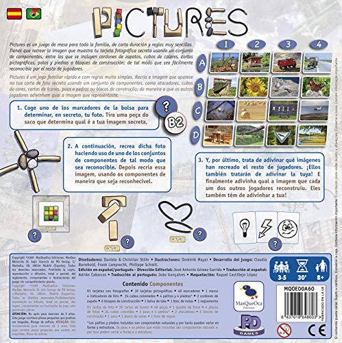 Pictures Español y Portugués MasQueOca Ediciones
