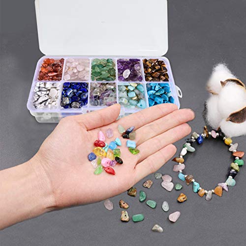 Piedras para bisuteria,Cuentas de Piedras Preciosas de 150g,Piedra para Hacer joyería,Caja de cuentas de piedra,Piedra para joyas,Piedras preciosas,Piedra de lava natural,fabricación de cuentas