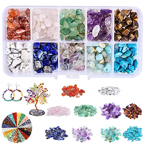 Piedras para bisuteria,Cuentas de Piedras Preciosas de 150g,Piedra para Hacer joyería,Caja de cuentas de piedra,Piedra para joyas,Piedras preciosas,Piedra de lava natural,fabricación de cuentas